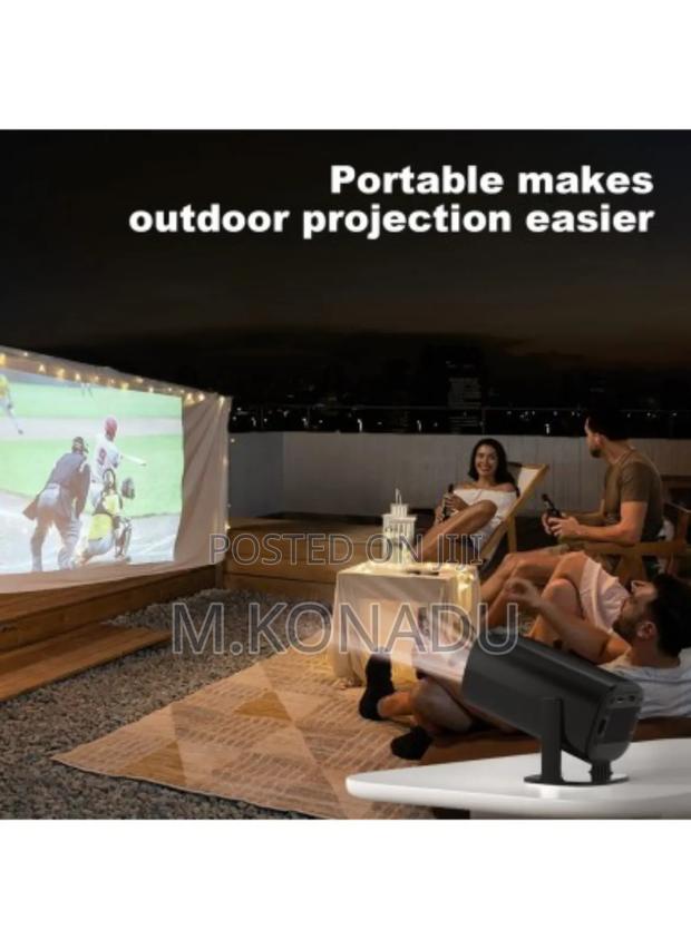 Mini Projector Android,Wifi Bluetooth-compatible Home Inch -black · Photo 4
