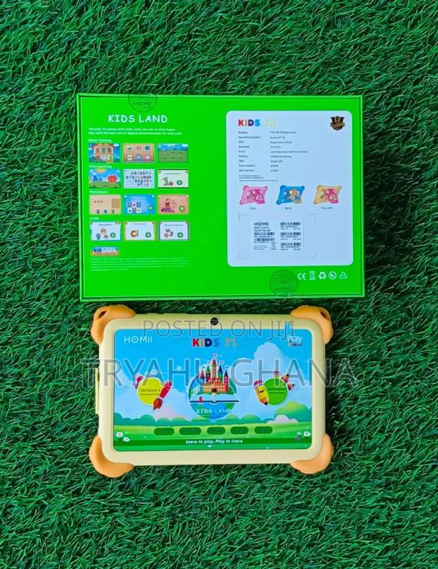 Homii Kids Tablet 7s – 32gb + 4gb Ram | 7" Hd Learning Tablet In Ghana · Photo 1