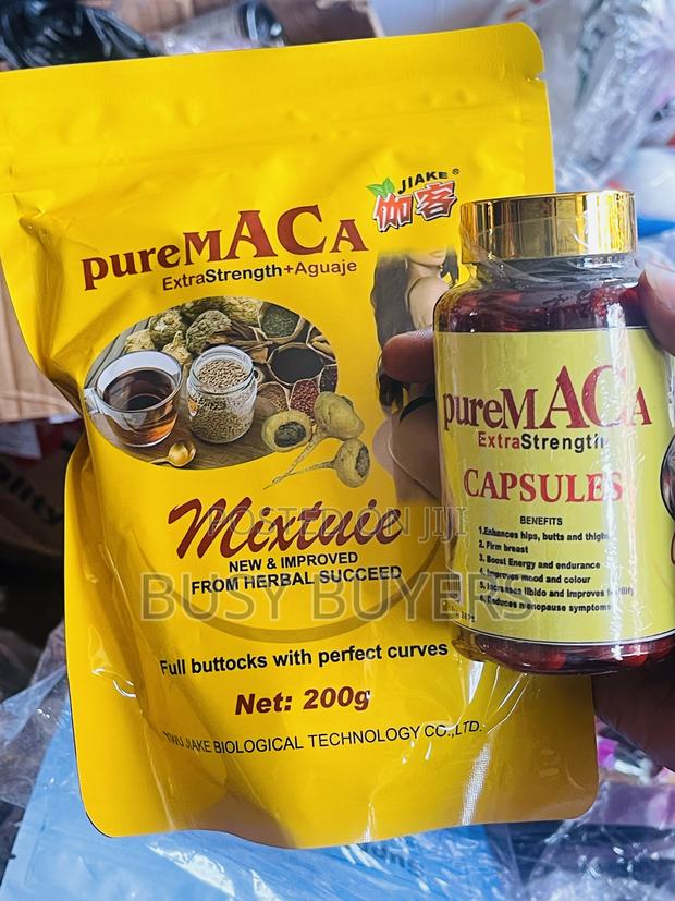 Pure Maca Weight Gained Capusel and Powder · Photo 1