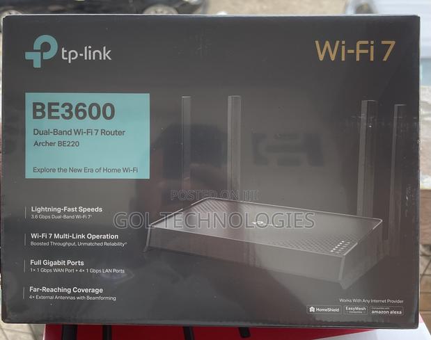 Tp-Link Archer Be220 Be3600 Dual-Band Wi-Fi 7 Router Dual-Band Wifi7 · Photo 4