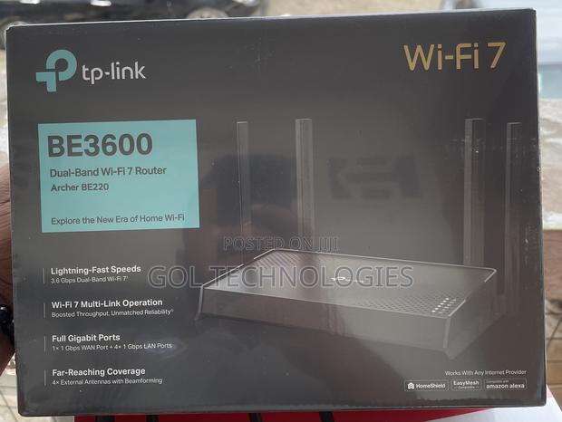 Tp-Link Archer Be220 Be3600 Dual-Band Wi-Fi 7 Router Dual-Band Wifi7 · Photo 3