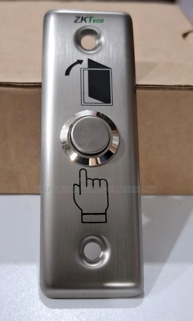 Ex-801a Metal Exit Button · Photo 1