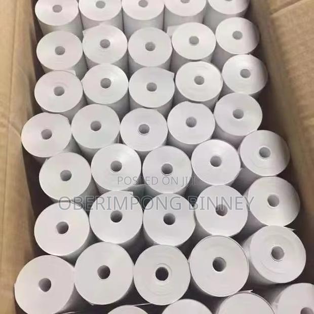 Paper Roll 80mmx80mm 50 Pieces in the Box · Photo 1