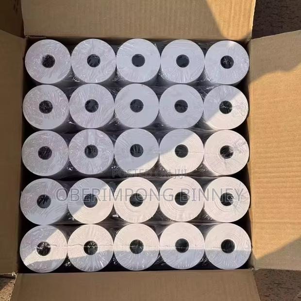 Paper Roll 80mmx80mm 50 Pieces in the Box · Photo 2