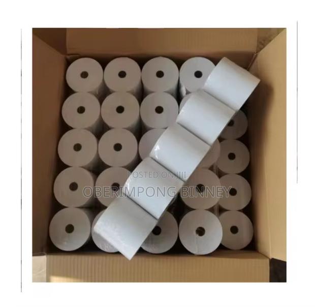 Receipt Paper 80x80mm Thick and Clear 50 in a Box · Photo 2