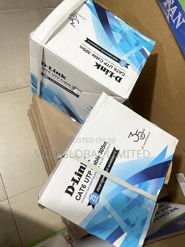 D-link Cat-6 Utp Cable 305 Meters · Photo 1