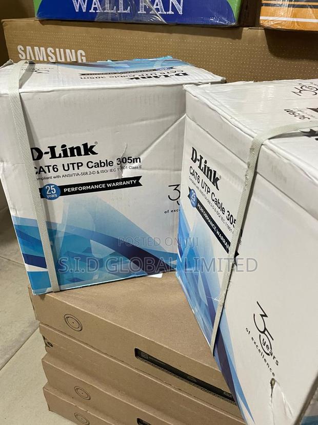 D-link 1000ft Cat6 Cable · Photo 1
