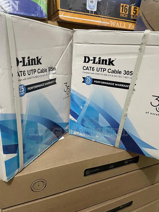 D-link 100% High Quality Cat6 Utp Cable · Photo 1