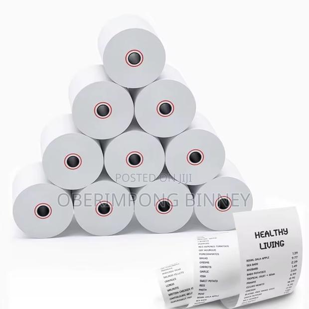 Receipt Paper Rolls 80x80mm 50 Pieces in a Box · Photo 1