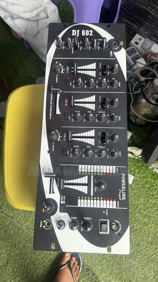 Power Link Dj 602 3 Channel Mixer · Photo 1