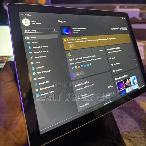Laptop Microsoft Surface Pro 4 8GB Intel Core I5 SSD 256GB · Photo 1