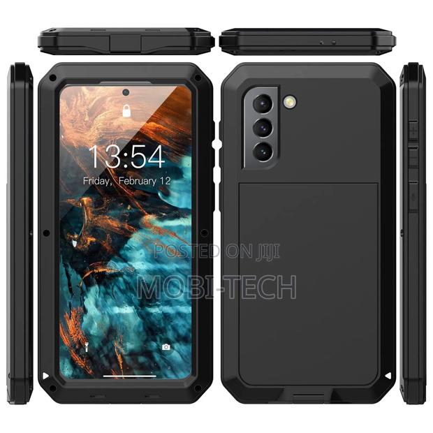 Heavy-Duty, Shockproof Metal Case for Samsung Galaxy S21+ (Plus) 5g · Photo 4