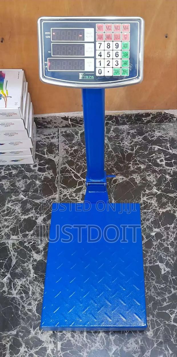 300 Kg Digital Rechargeable Platform Scale. · Photo 1