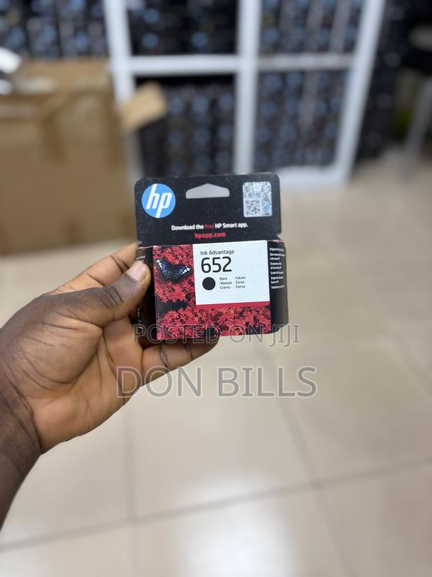652 Ink Cartridge Black · Photo 1