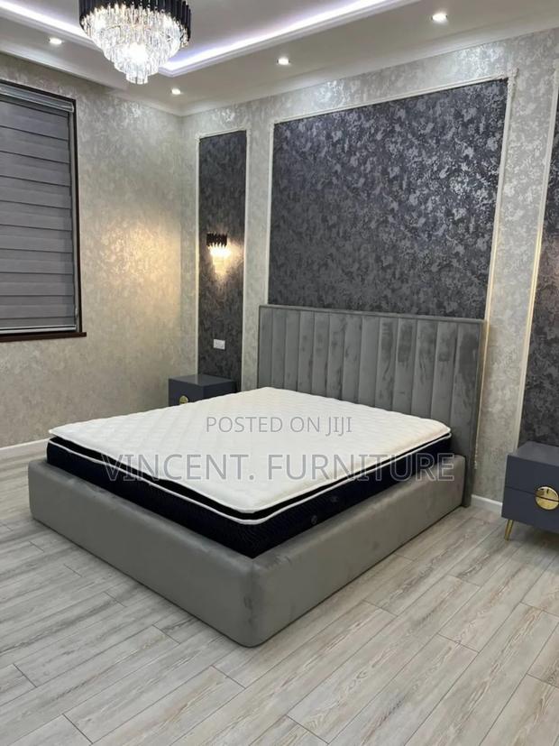 Queen Size Bed Frame and Mattress Available · Photo 1