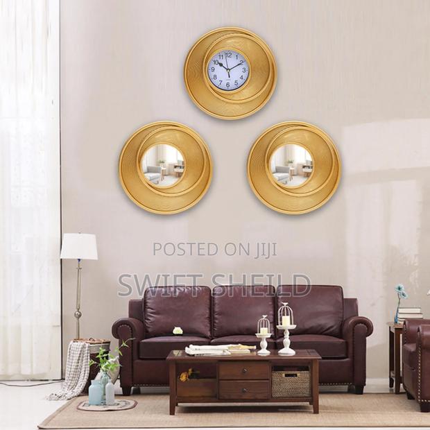 3 Set Mirror and Clock for Decor · Photo 2