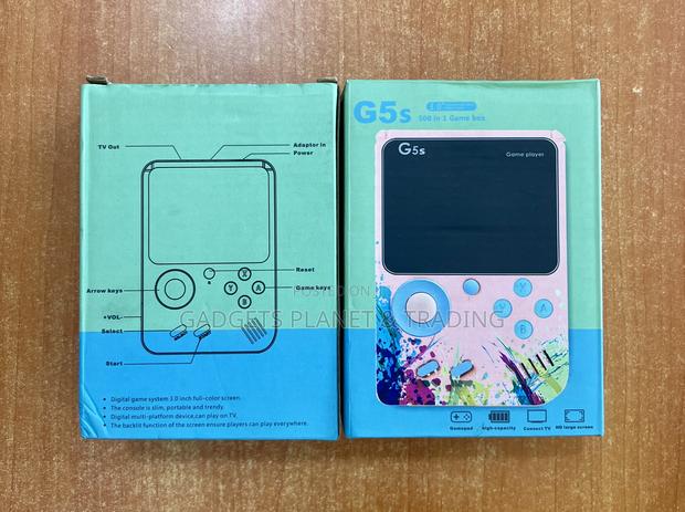 G5s Retro Handheld Game Box Bult-in 500 Game - 3" · Photo 3
