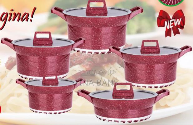 5 Set Nonstick Cooking Pots · Photo 1