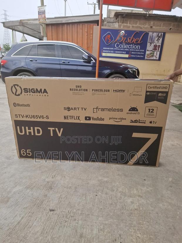 Modern Sigma 65 Inches Smart Android Tv Uhd With Free Wall Mount · Photo 1
