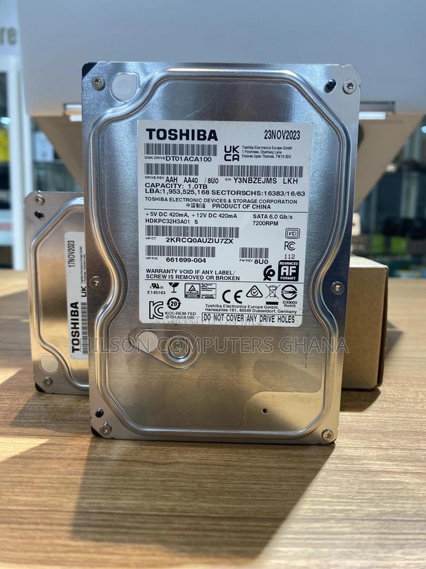 Toshiba Dt01aca100 1tb Sata Desktop Hard Drive · Photo 2
