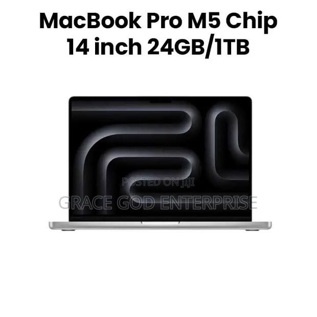 New Laptop Apple Macbook Pro 2025 M5 14-inch 24GB Apple M5 SSD 1T · Photo 1