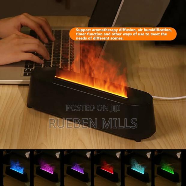Yaledi Fireplace Essential Oil Diffuser · Photo 1