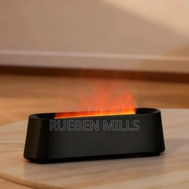 Steam Essential Oil Simulation Flame Diffuser Essential Oil Atomizer · Photo 1
