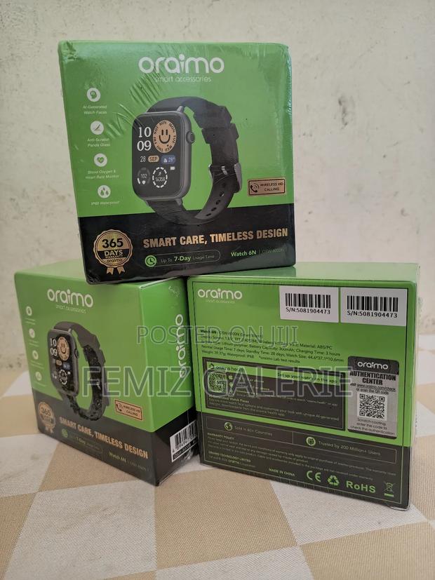 Oraimo Watch 6n 1.83'' Full Touch Color Screen Smart Watch · Photo 2