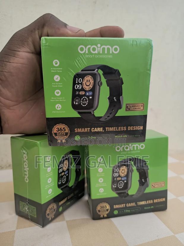 Oraimo Watch 6n 1.83'' Full Touch Color Screen Smart Watch · Photo 1