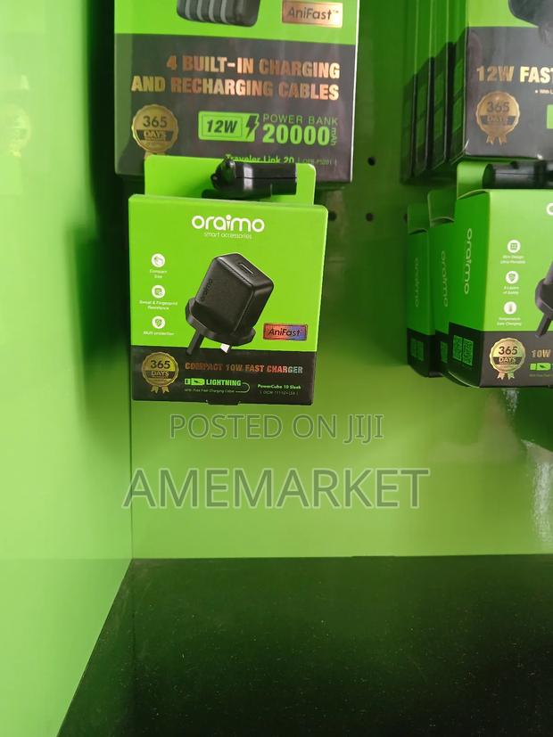 Oraimo Anifast 10w Lightning iPhone Compact Fast Charger · Photo 2