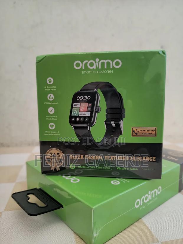 Oraimo Watch 6 Nano 1.52" TFT Full Touch Smart Watch · Photo 1