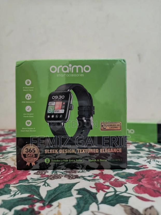 Oraimo Watch 6 Nano 1.52" TFT Full Touch Smart Watch · Photo 3