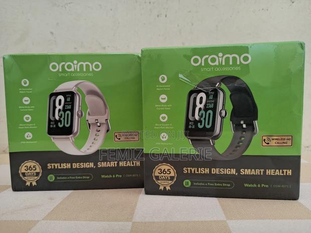 Oraimo Watch 6 Pro 1.69'' Full Touch Smart Watch · Photo 1