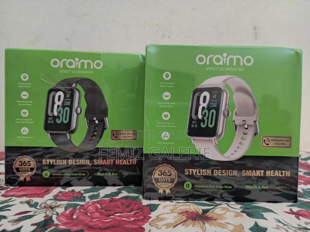 Oraimo Watch 6 Pro 1.69'' Full Touch Smart Watch · Photo 1