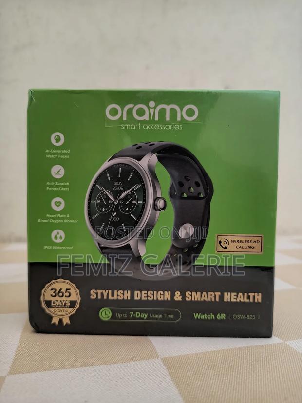 Oraimo Watch 6r 1.39'' Anti-Scratch Ip68 Smart Watch · Photo 4
