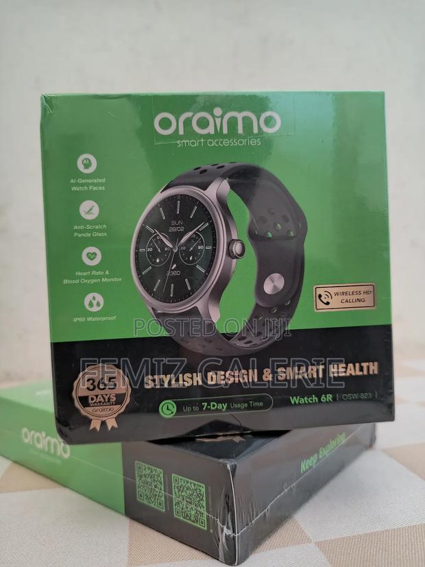 Oraimo Watch 6r 1.39'' Anti-Scratch Ip68 Smart Watch · Photo 1