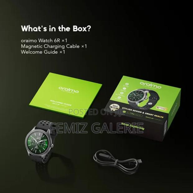 Oraimo Watch 6r 1.39'' Anti-Scratch Ip68 Smart Watch · Photo 3