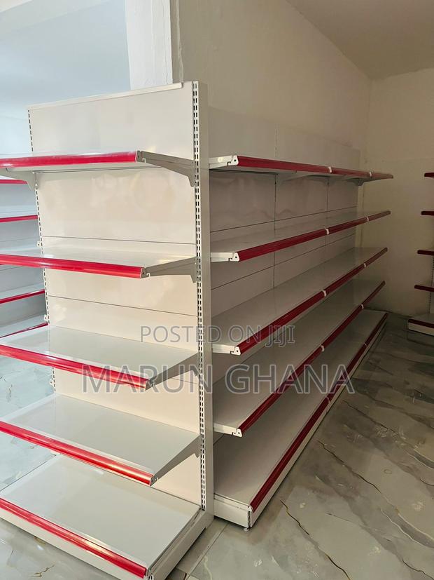Double Side Rack Shelves End Unit for Supermarket/Pharmacy/Retail · Photo 1