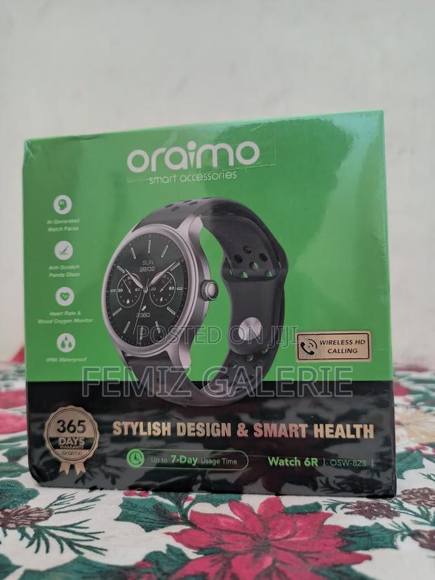 Oraimo Watch 6r 1.39'' Anti-Scratch Ip68 Smart Watch · Photo 1