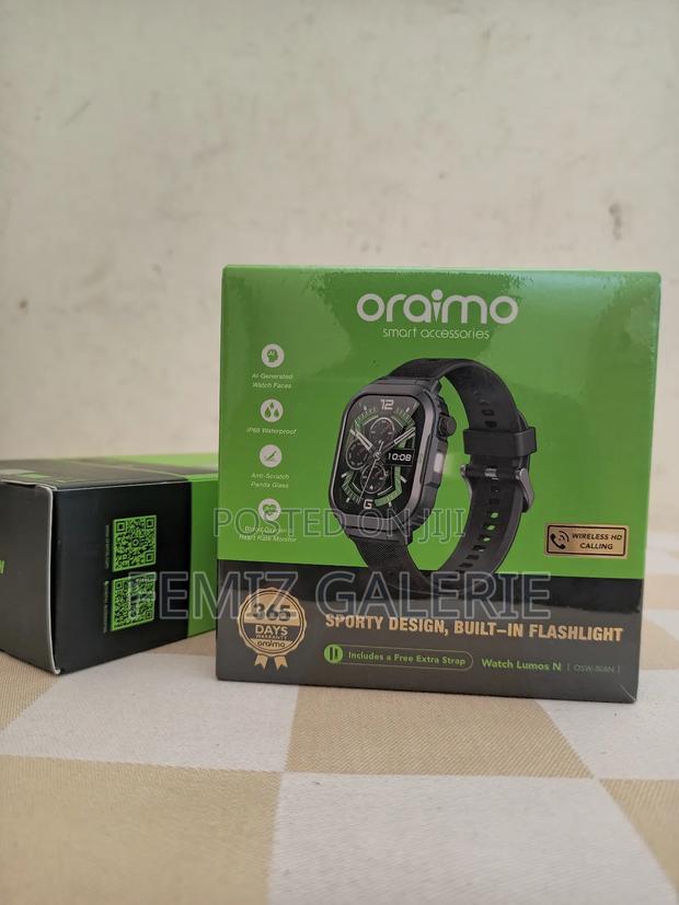 Oraimo Watch Lumos N 2.01'' Hd Display Ip68 Smart Watch · Photo 5