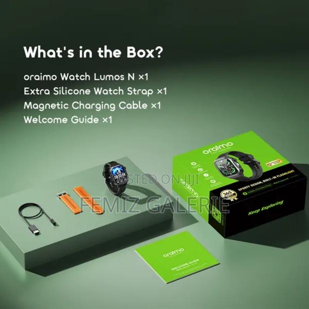 Oraimo Watch Lumos N 2.01'' Hd Display Ip68 Smart Watch · Photo 4