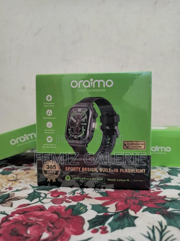 Oraimo Watch Lumos N 2.01'' Hd Display Ip68 Smart Watch · Photo 5