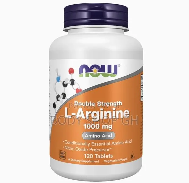 L-Arginine 1,000 Mg, Nitric Oxide Booster / Amino Acid, 120 Tablets · Photo 1