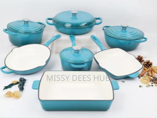 11pcs Cast Iron Pots From Healthy Living · Photo 4