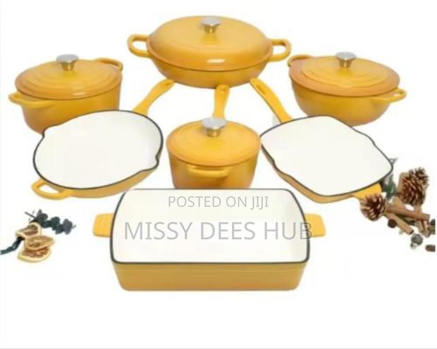11pcs Cast Iron Pots From Healthy Living · Photo 6