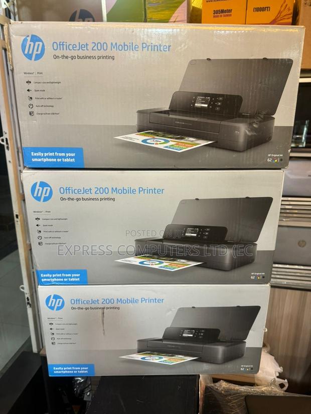 Hp Officejet 200 Portable Mobile Printer,Wireless,Rechargeable Battery · Photo 4