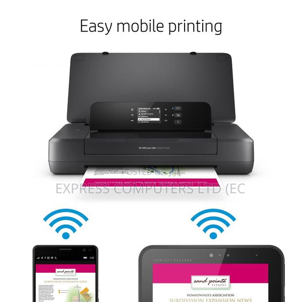 Hp Officejet 200 Portable Mobile Printer,Wireless,Rechargeable Battery · Photo 3