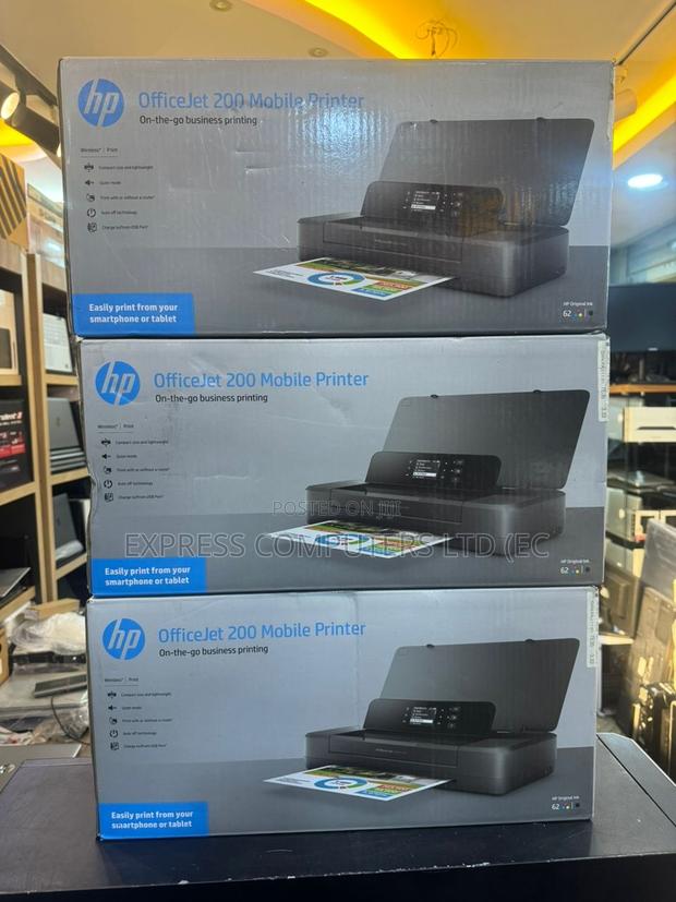 Hp Officejet 200 Portable Mobile Printer,Wireless,Rechargeable Battery · Photo 1