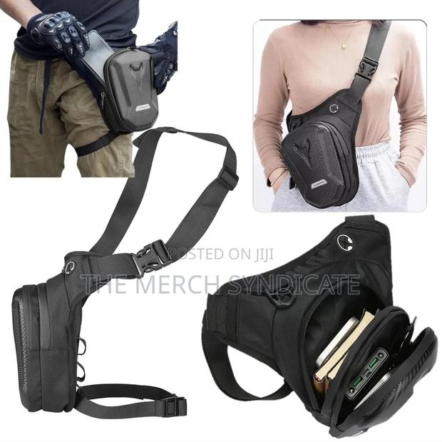 Adjustable Waterproof Sports Motorcycle Waist/Chest / Leg Thigh Bag · Photo 4