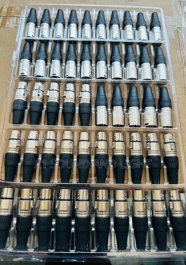 Male And Female Cannon Plugs Set (50 Pcs) · Photo 1